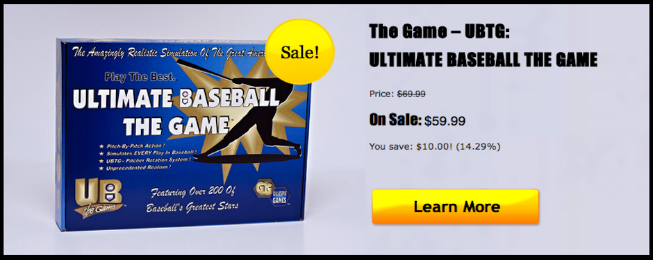 Click Here To Learn More About ULTIMATE BASEBALL THE GAME